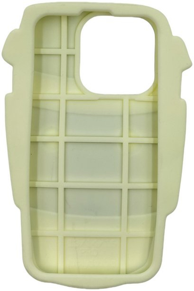 Kapak 3D Cafffe Latte për iPhone 16, plastikë e fortë, bezhë