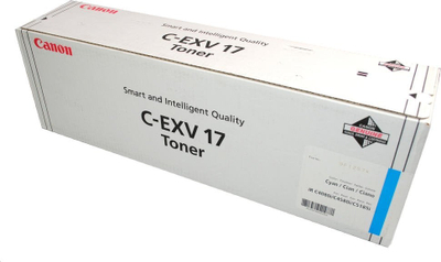 Tонер Canon C-EXV17, цијан, оригинален
