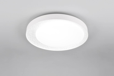 Plafonierë Reality Aleta, LED, dritë 2700K – 6500K, e bardhë