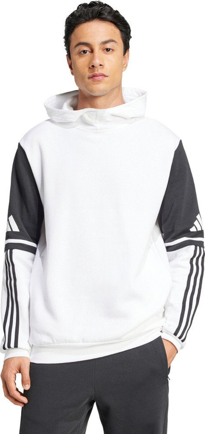 Bluzë me kapuç Adidas Squadra 25 Hoodie M JD2976, për burra, e zezë e bardhë