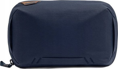 Organizues kabllosh Peak Design Tech Pouch, rezistent ndaj ujit, me ndarje të brendshme, blu e errët