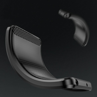 Kuti mbrojtëse Tech-Protect TPUCarbon për Xiaomi Redmi Note 13 4G LTE, TPU, e zezë