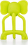 Unazë për dhëmbëzim GiliGums Soothing Lime Elephant, silikoni, për beba 3m+, jeshile lime
