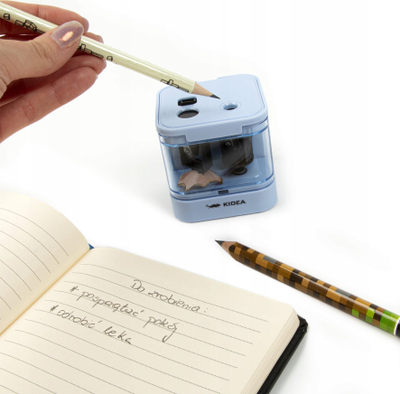 Mprehës elektrik lapsash Derform Double Electric Sharpener, me dy dalje, i vogël portativ