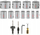 Сет кружни пили Bosch Accessories 2608900525, 7 парчиња, PRO Multi Material