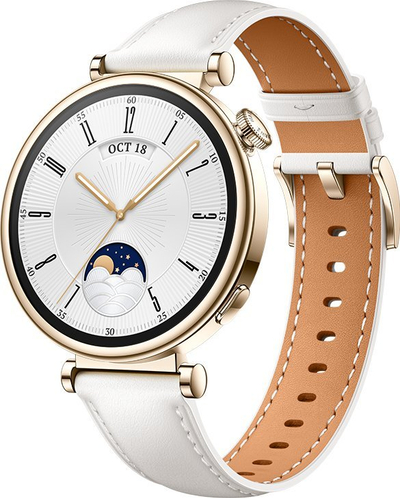 Smartwatch Huawei Watch GT4 Classic 41mm, AMOLED, GPS, i bardhë