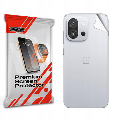 Folie mbrojtëse për pjesën e pasme Grizz SatinSkin OnePlus 13T, sateni, transparente