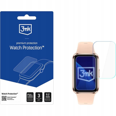 Mbrojtëse ekrani për smartwatch 3MK Watch Protection ARC, Huawei Band 11, set 3 copë, transparente