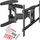Mbajtëse muri TV Fiber Mounts North Bayou P65, 40" 85", 68 kg, e zezë