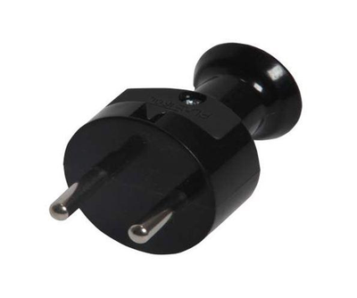 Prizë e drejtë çmontuese Opal WT-31, 2P+E 16A, 230V, e zezë
