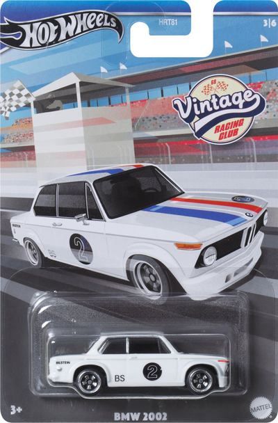 Makina lodër Hot Wheels Vintage Racing Roy Car, shkallë 1:64, metal die cast, shumëngjyrëshe