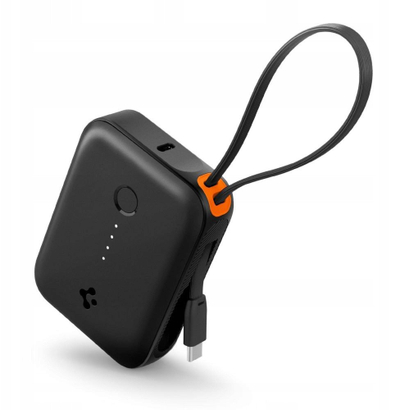 Powerbank Spigen Essential EA3010BT, 10000mAh, 30W, e zezë