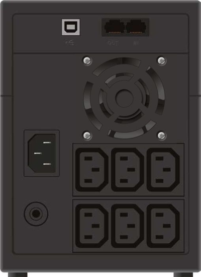 UPS PowerWalker VI 2200 LCD IEC, Line Interactive, me ekran LCD, i zi