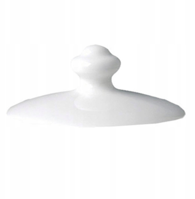 Kapak për enë sheqeri RAK Porcelain BASU27, porcelan, Ivoris
