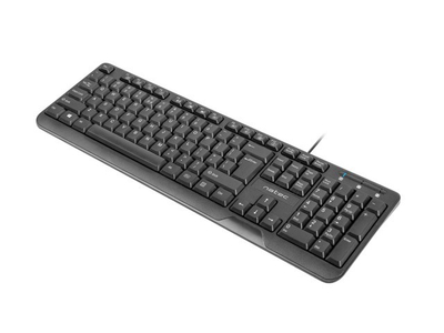 Tastierë Natec TROUT SLIM, USB, e zezë
