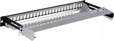 Patch panel Stalflex PPM19-1U-24P-S-B, 24 porta, 19", i zi