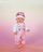 Облека за кукли Baby Born Onesie со капа, за кукли 43cm, комплет, многуобоена