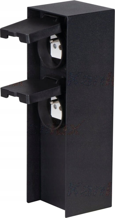 Stolp elektrik për kopsht Kanlux DASTO, 2x230V, IP44, antracit
