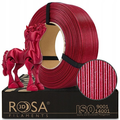 Filament 3D Rosa3D BrightSign PLA Galaxy Red Wine, 1.75mm, 1kg, i kuq