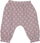 Pantallona bebe Lodger Hipster, muslin pambuku, madhësia 62, rozë