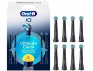 Koka furçe elektrike Oral-B iO Ultimate Clean, set 8 copë, të zeza