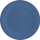Pjata letre GoDan Single Color, 18cm, set 6 copë, blu marinë