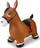 Коњ играчка скокач Jamara Hopping Animal Horse, со пумпа, кафеава