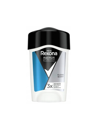 Deodorant Rexona Men Cream Maximum Protection Clean Scent, 45ml