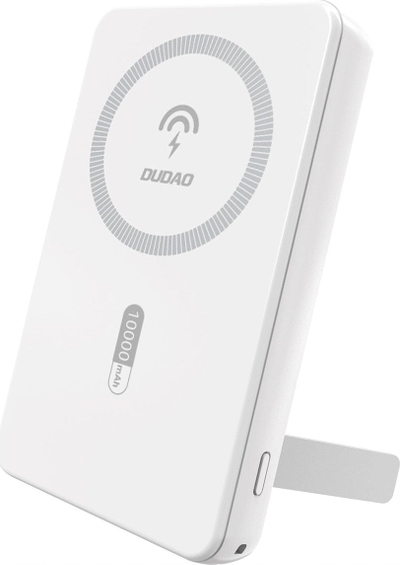 Power bank Dudao K14S+, 10000mAh, 20W, e bardhë