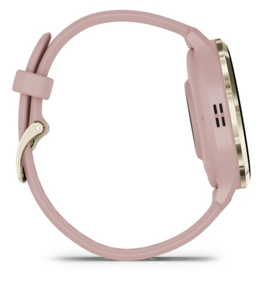 Ora inteligjente Garmin Venu 3S, ekran AMOLED, 10 ditë bateri, rozë