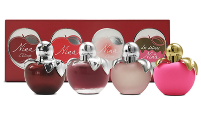 Set Nina Ricci Parfum 4 ml + Eau de Toilette 3 x 4 ml