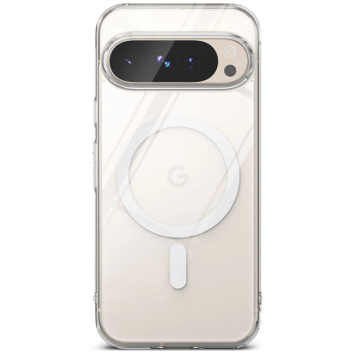 Kapak telefoni Ringke Fusion Magnetic, për Google Pixel 9 9 Pro, MagSafe, transparent