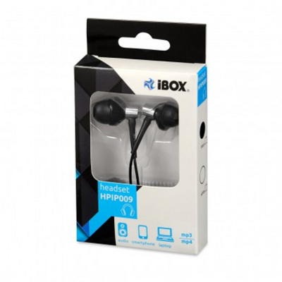 Kufje iBOX P009, 3.5mm, të zeza