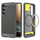 Mbrojtëse Spigen Rugged Armor Mag MagSafe për Galaxy S25, e hirtë