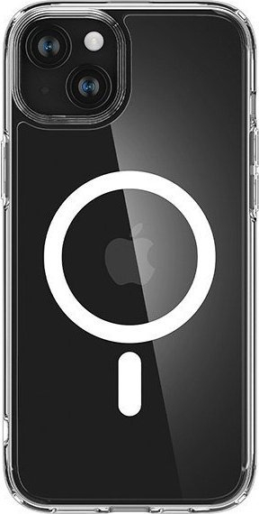 Mbulesë telefoni Spigen Ultra Hybrid MAG, për iPhone 15 6.1", MagSafe, e bardhë