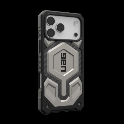 Maskë telefoni Urban Armor Gear Monarch Pro për iPhone 17 Pro Max 6.9", MagSafe, gri me të zezë