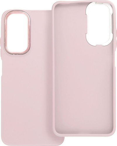 Kllëf telefoni Frame për Xiaomi Redmi Note 11, TPU, mbrojtje kamera, rozë e çelët