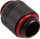 Lidhës ftohës uji Bitspower BP CBRG, 1/4", bronz, i zi