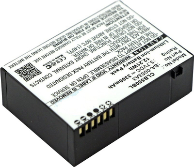 Батерија за ПОС CoreParts MBXPOS-BA0038, литиум-јонска, 3300mAh, црна