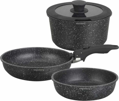 Set tenxheresh Elm Kitchen Pots, 5 pjesë, sipërfaqe që s’ngjit