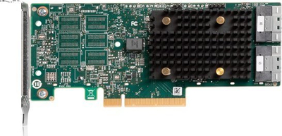 Adapter storage Broadcom 9500-16i, PCI-Express 4.0 x8, Tri-Mode HBA
