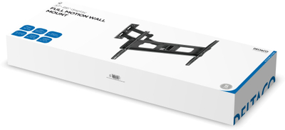 Mbajtëse muri TV Deltaco ARM-460-2, 23-55", 30kg, e zezë