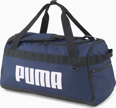 Çantë sportive Puma Challenger Duffel S 79530 02, xhep për këpucë, material poliester, blu navy