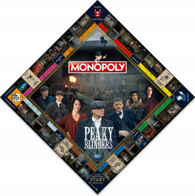 Lojë tavoline Monopoly Peaky Blinders, edicion special, për të rritur, shumëngjyrëshe