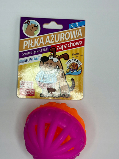 Топ играчка за кучиња Spheroll N3, ароматичен, 7 cm