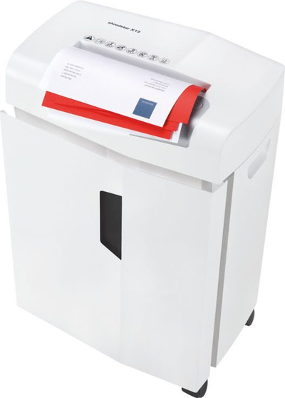 Уред за сечење хартија HSM Shredstar X13, P-4, 300 W, бела
