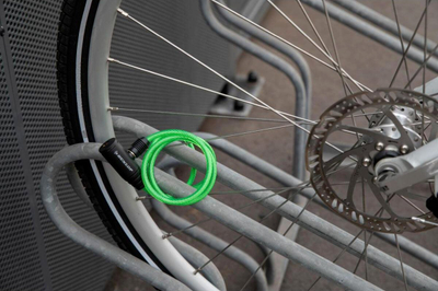 Bravë spirale Dunlop për biçikletë dhe motoçikletë, 90cm, 6mm, e kuqe