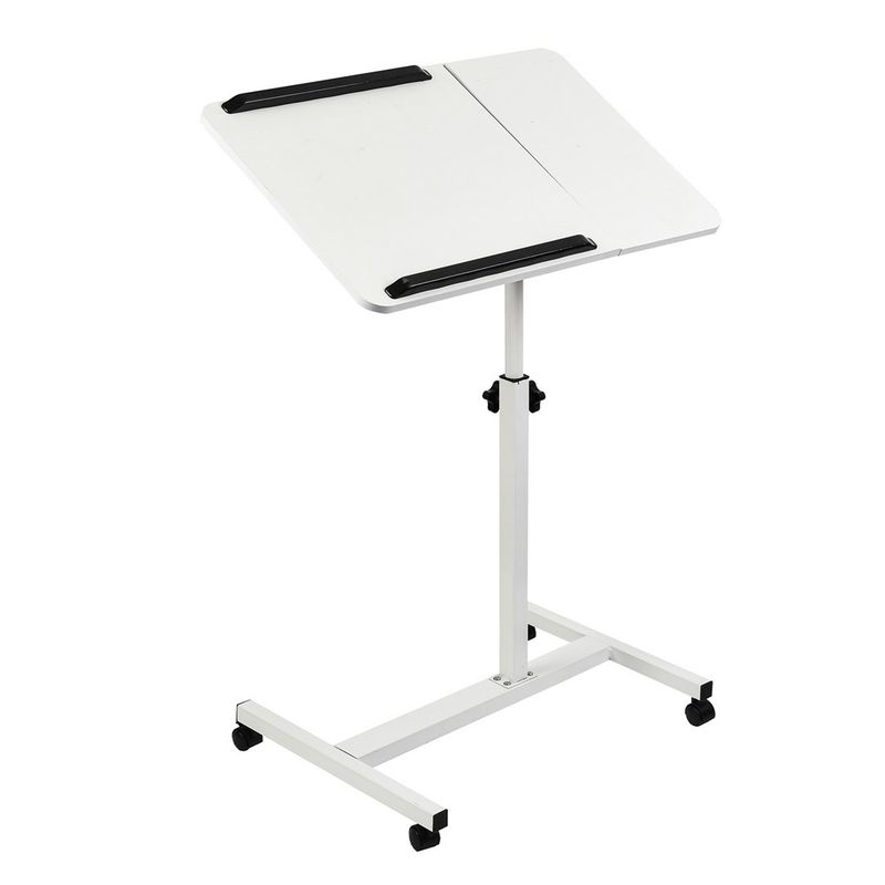 Tavolinë levizëse për laptop Maclean MC-121 W, 59-89cm, deri 30kg, e bardhë