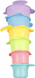 Lodër kupa grumbulluese MEGA CREATIVE Stacking Cups Animals, 15cm, shumëngjyrëshe