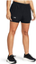 Pantallona të shkurtra sportive Under Armour Fly By 2in1 W, me shorc të brendshëm, me xhep me zinxhir, të zeza